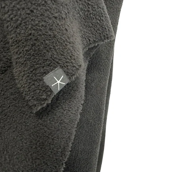 Barefoot Dreams Cozychic Womens Blanket Wrap One Size Carbon Gray - Picture 7 of 13